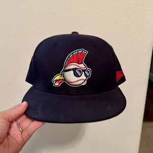 Baseballism Brand Major League Movie Logo Fitted Hat Cap 7 1/2